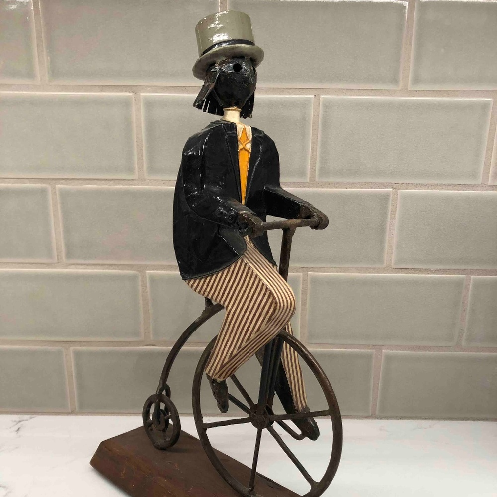 Manuel Felguerez Bicycle Folk Art Sculpture